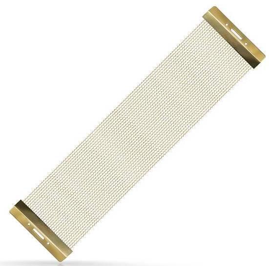 Esteira de Caixa Torelli TEC30 Brass Wires 14" com 30 Fios Extra Larga Top de Linha dourado