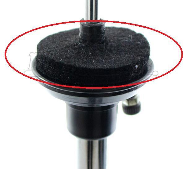 Feltro para Base da Máquina de Chimbal Torelli TA011 Kit com 2 Feltros