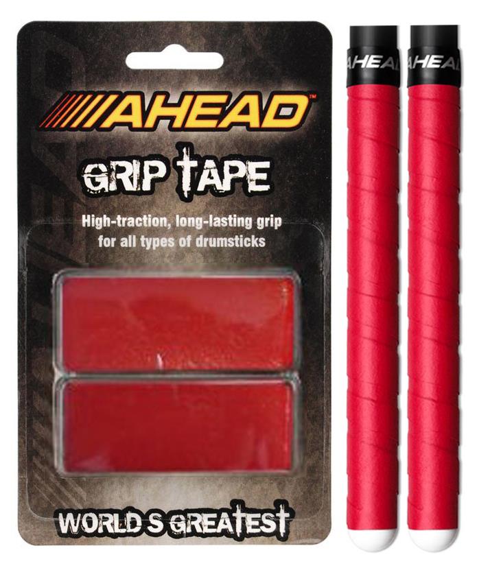 Fita Aderente p/ Baqueta Ahead Grip Tape Red GTR ajuda não escorregar a baqueta p/ todas as marcas