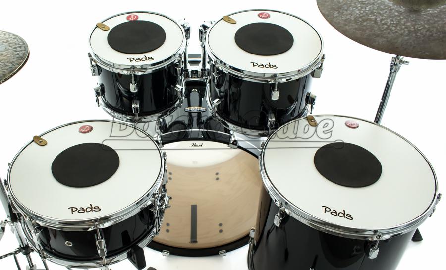 Kit de Abafadores e Pads de Estudo Alecrim Percussive 12", 13", 14", 16" para estudo ou abafador