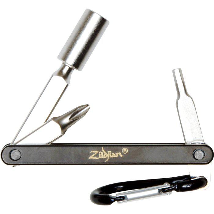 Kit de Ferramentas para Bateristas Zildjian ZKEY2 Chave MultiTool de Ajustes para Bateria