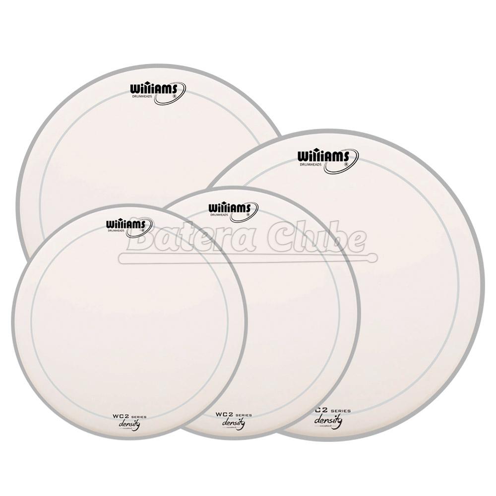 Kit de Peles Williams Density WC2 Coated 2-Ply 12", 13", 16", 14" (caixa) Filme Duplo Porosa espessa