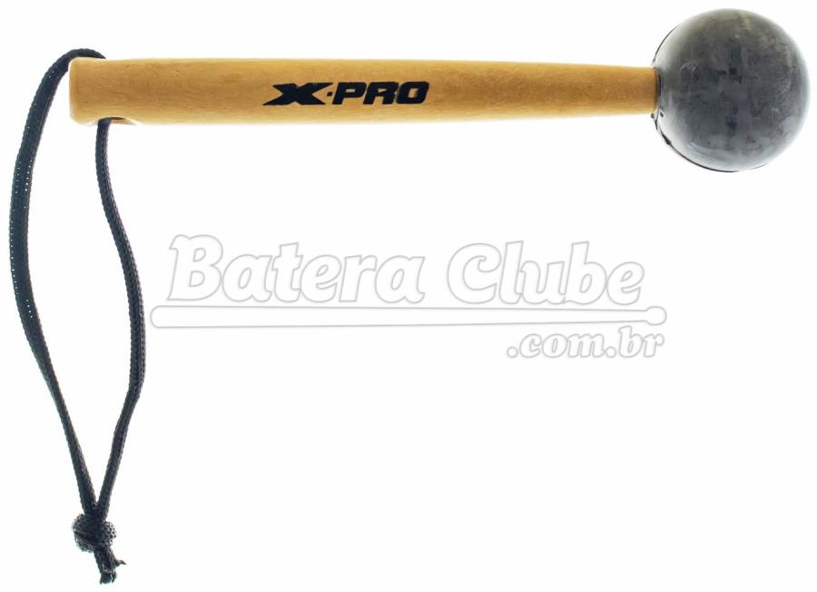 Maçaneta C. Ibañez Premium Percussão X-Pro M BOR para Surdo com Ponta Emborrachada