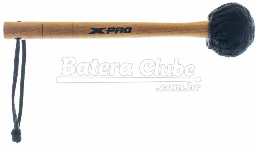 Maçaneta C. Ibañez Premium Percussão X-Pro M PEL para Surdo com Ponta em Pelúcia mais comprida