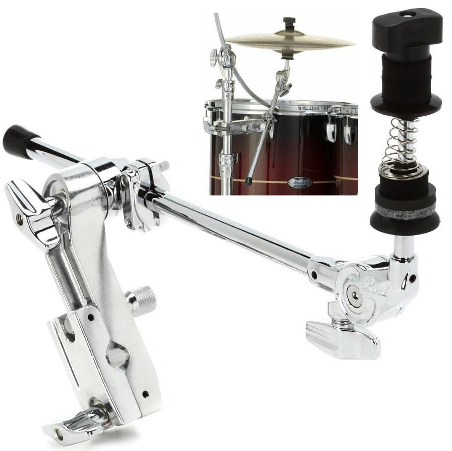 Máquina de Chimbal Remota Pearl CLH-70 com clamp tipo girafa p/ fixar em estantes Mini Closed HiHat