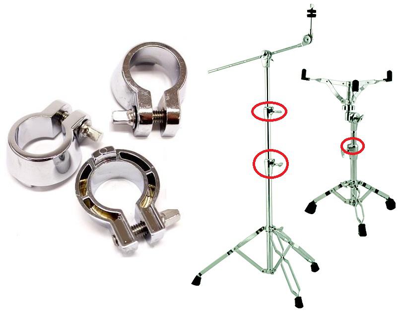 Memórias de Altura X-Pro C. Ibañez para Estantes e Holders M2 com tubo 7/8" Kit com 3 Unidades