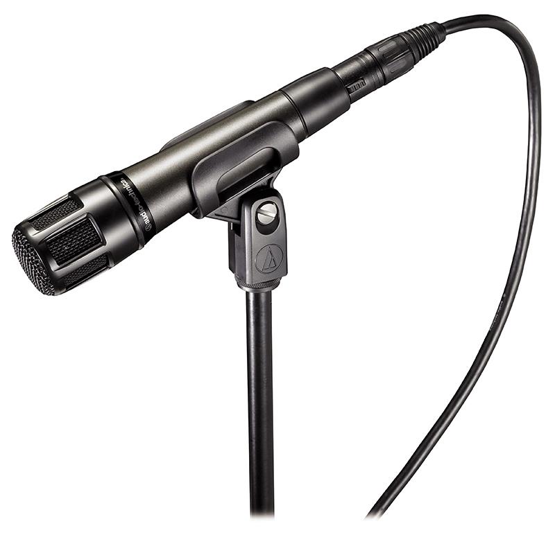 Microfone Audio-Technica Artist Series ATM650 Dinâmico Hipercardióide Ideal para Caixa e Percussão