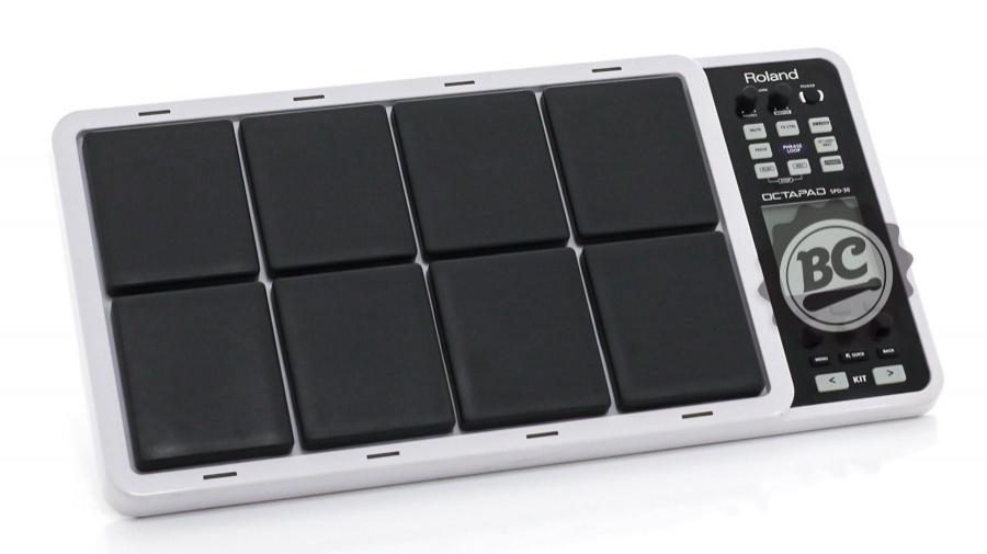 Pad de Efeitos Roland Octapad SPD-30 (Usado) White com Efeitos, Percussão, Módulo e Bateria Eletrônica
