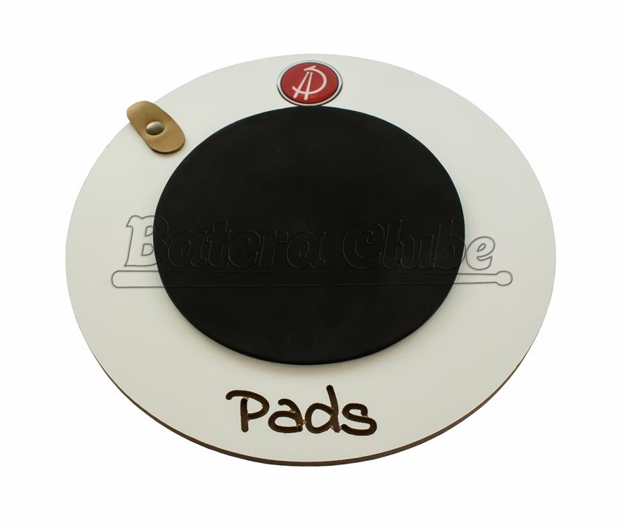 Abafador e Pad de Estudo Alecrim Percussive 10" para usar nos estudos ou abafador de tambores