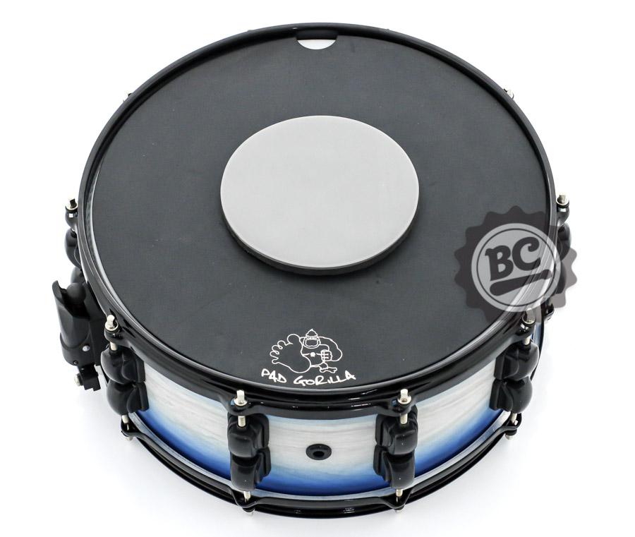 Pad de Estudo e Abafador Gorilla Gladstone Style 14" Cinza AGG14C p/ usar sobre a caixa ou abafador