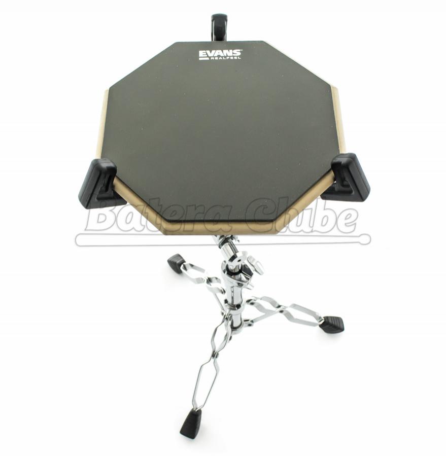 Pad de Estudo Evans HQ RealFeel RF12G Speed Pad 12" p/ Posicionar em Estante ou Sobre a Caixa 010123