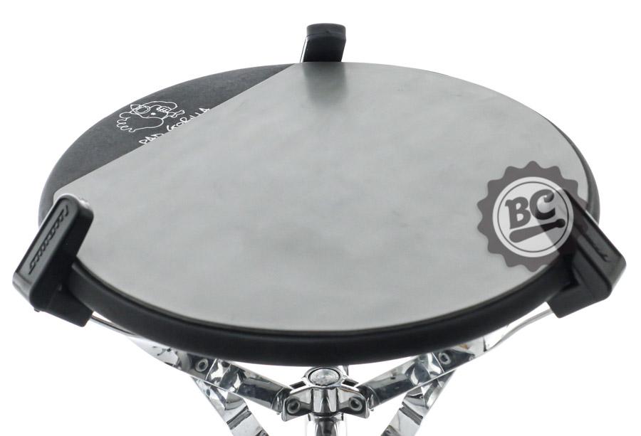 Pad de Estudo Gorilla Clássico 12" Cinza PG12C com Borracha Superior Independente da Base de Madeira