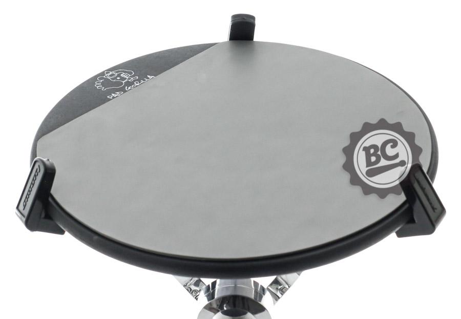 Pad de Estudo Gorilla Clássico 14" Cinza PG14C com Borracha Superior Independente da Base de Madeira
