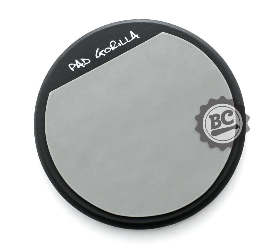 Pad de Estudo Gorilla Clássico 6" Cinza PG6C com Borracha Superior Independente da Base de Madeira