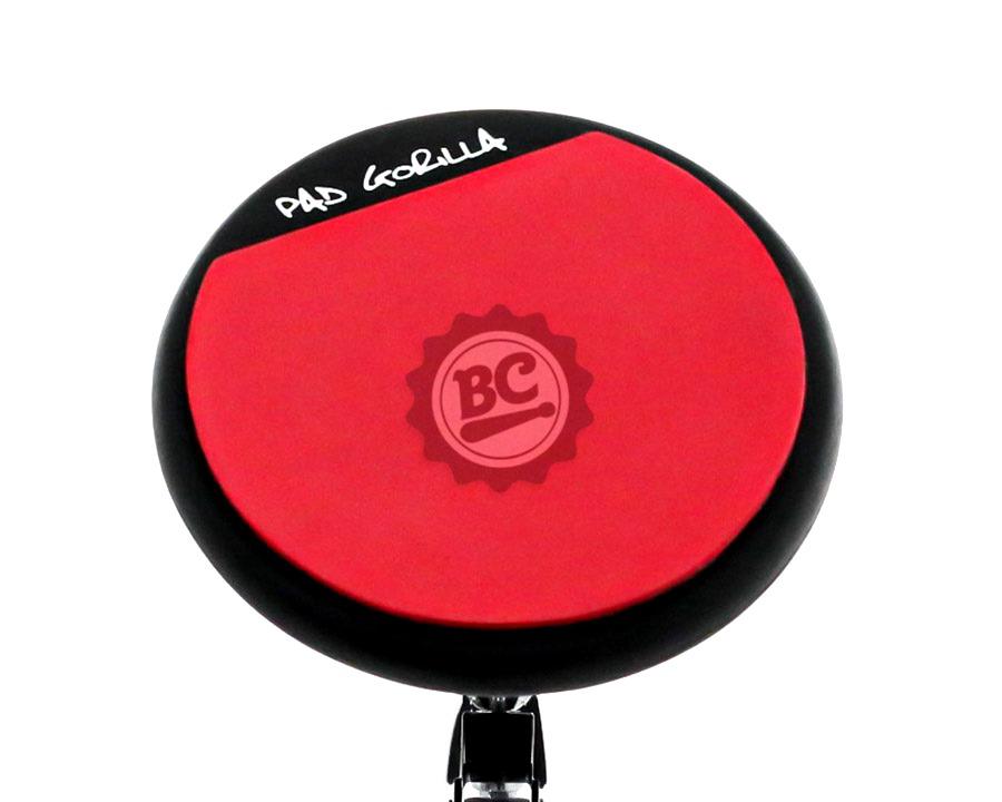 Pad de Estudo Gorilla Clássico 6" Red PGR6V com rosca inferior para fixar em estantes 8mm