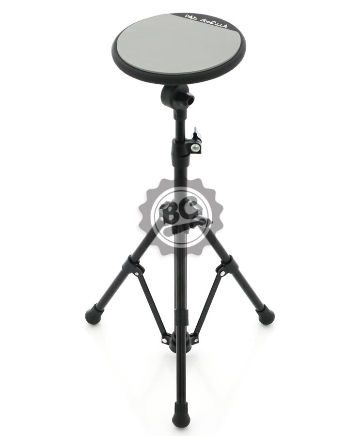 Pad de Estudo Gorilla Clássico 8" Cinza PGRP8C com Estante Articulada Incluída