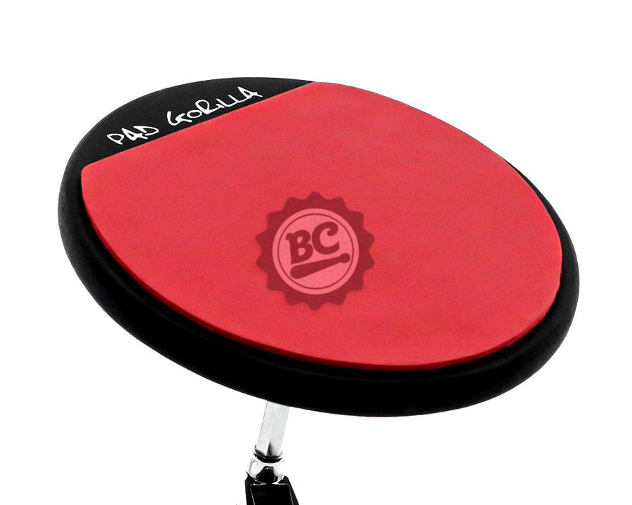 Pad de Estudo Gorilla Clássico 8" Red PGR8V com rosca inferior para fixar em estantes 8mm