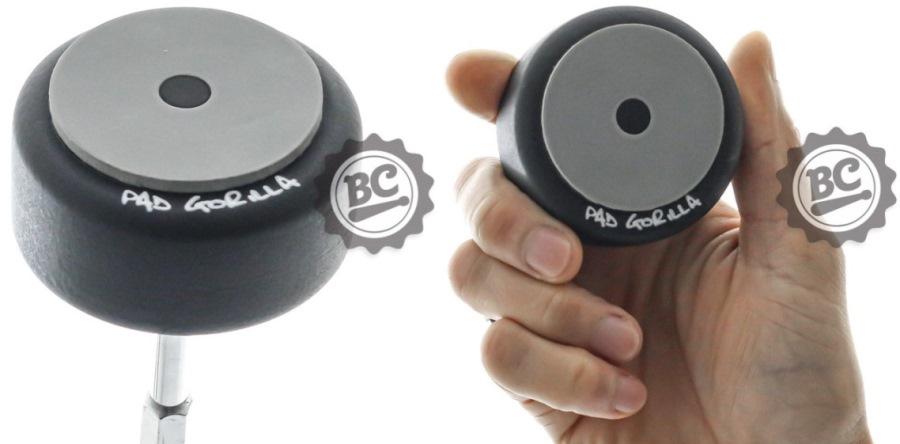 Pad de Estudo Gorilla Control PGCC 2" Cinza Extra Pequeno Rosca 8mm na parte inferior acerte a mira