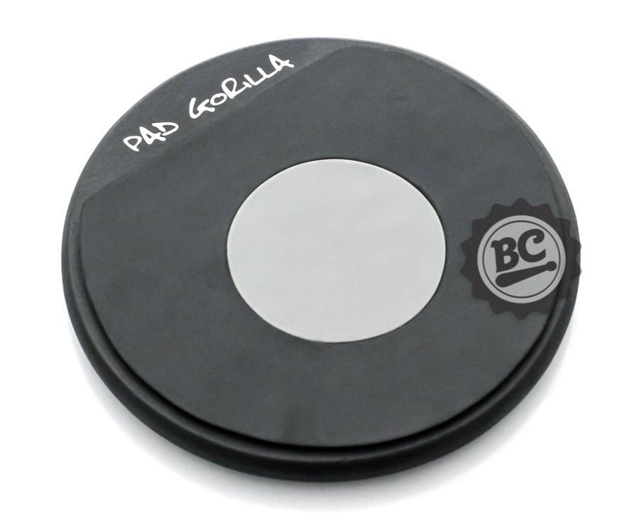 Pad de Estudo Gorilla Duplo 8" Cinza PGD8C com 2 borrachas na parte superior e macia parte inferior