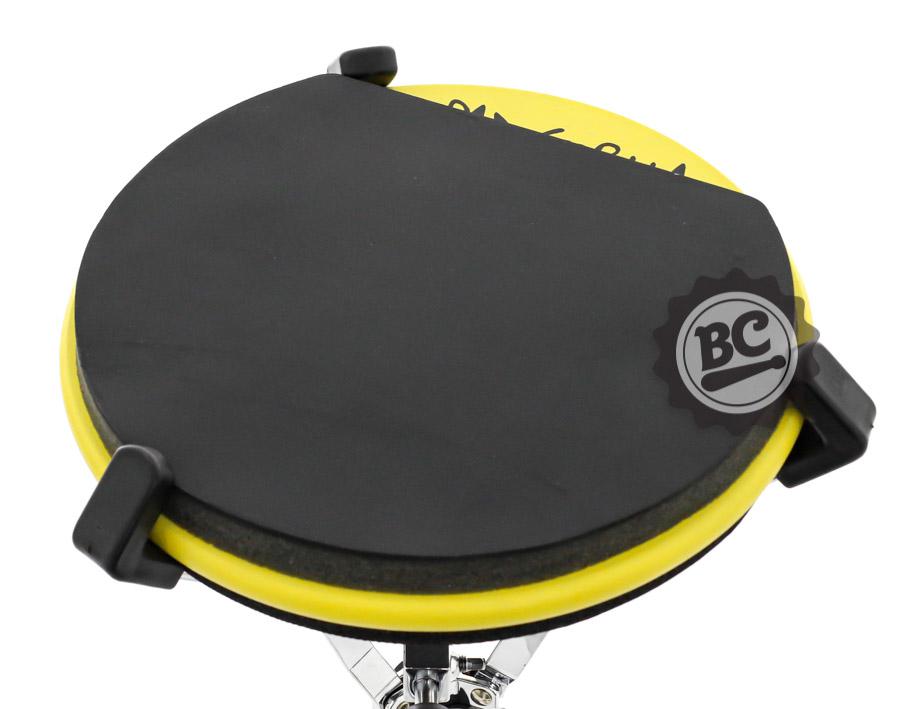 Pad de Estudo Gorilla OFF Amarelo 12" c/ 1 borracha extra macia sem rebote e macia normal PGOFFAM12