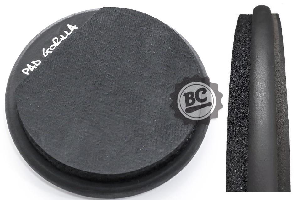 Pad de Estudo Gorilla Soft Pad 06" PGSF6 com borrachas de duas densidades e tecnologia micro bolha