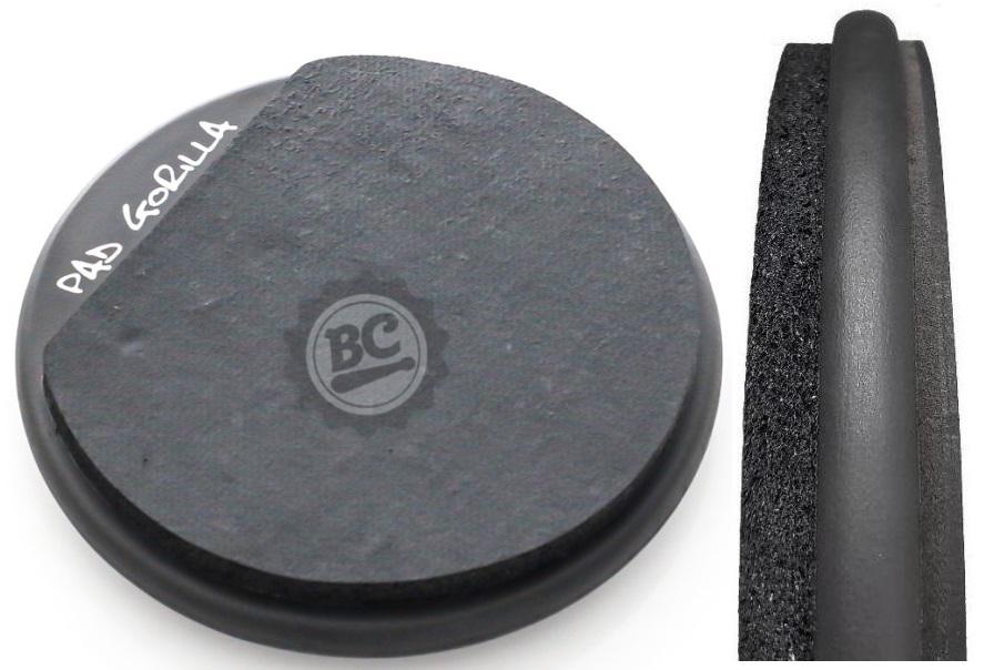 Pad de Estudo Gorilla Soft Pad 08" PGSF8 com borrachas de duas densidades e tecnologia micro bolha