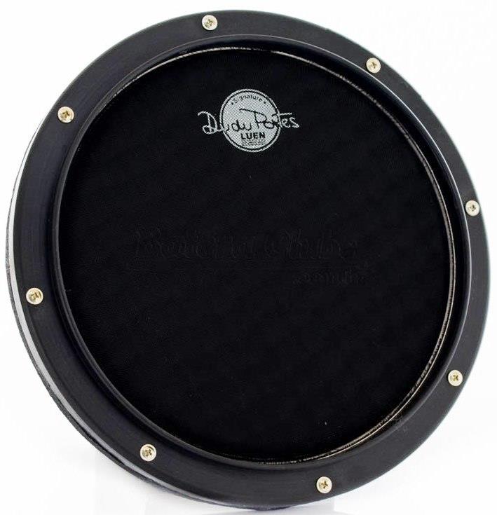 Pad de Estudo Luen Dudu Portes Silent Practice Pad 08" com Borda Alta para Rim Shot (18012)