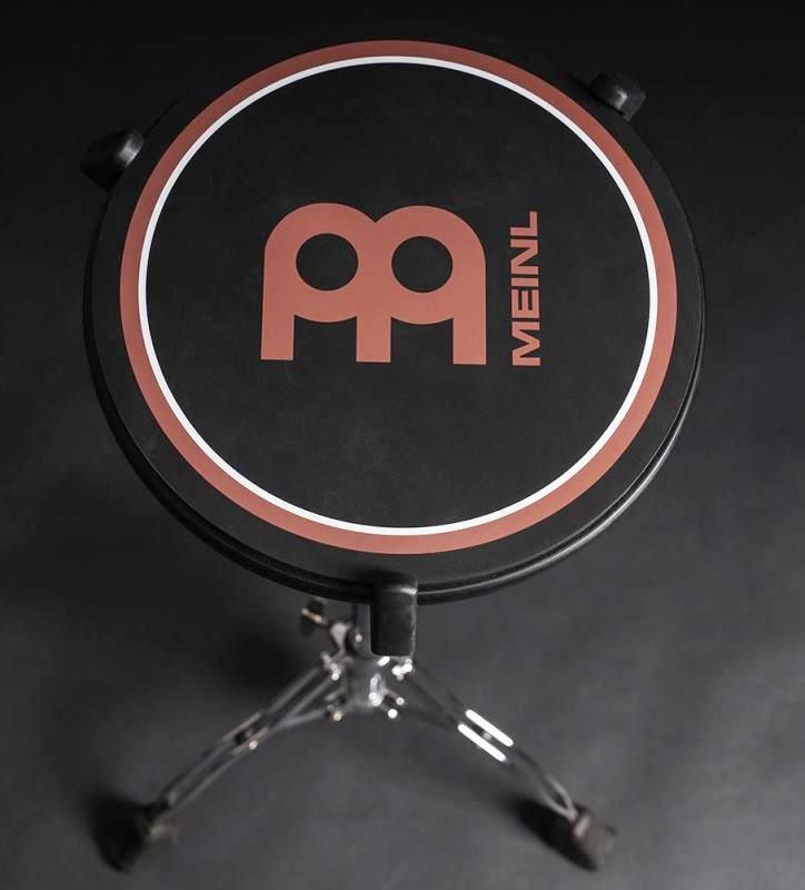 Pad de Estudo Meinl MPP12 The Original 12" tamanho grande luxo com borracha siliconada