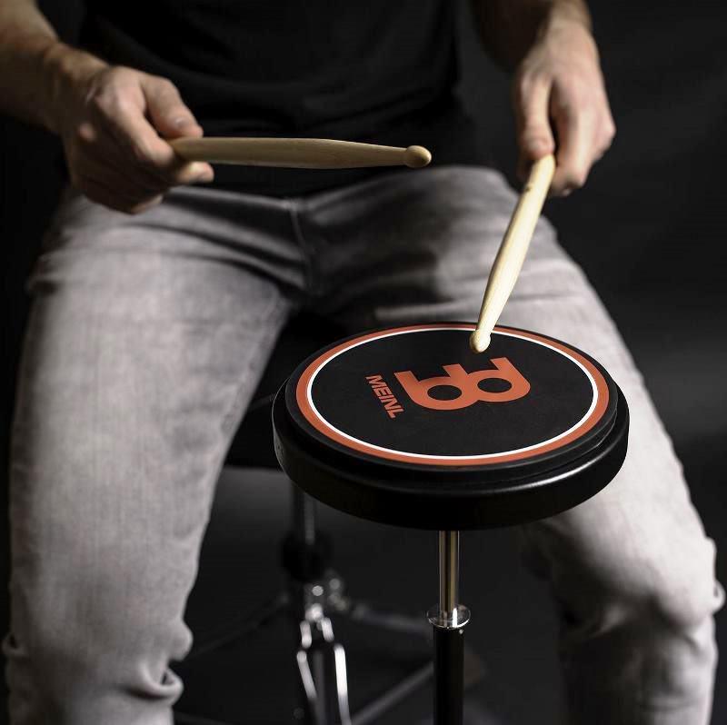 Pad de Estudo Meinl MPP6 The Original 6" com rosca na parte inferior para fixar em estantes de 8mm