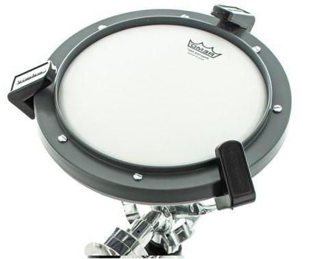 Pad de Estudo Remo 10" Cinza com Pele Ambassador Coated com Resposta tipo Caixa (10553)