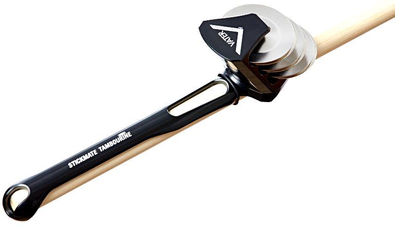 Pandeirola de Baqueta Vater VSMT Stickmate para fixar em baquetas e adicionar efeito de platinelas