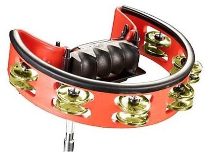 Pandeirola Pearl PTM-50BHR Brass (Saldão) com grampo para fixar em hastes das estantes e clamps