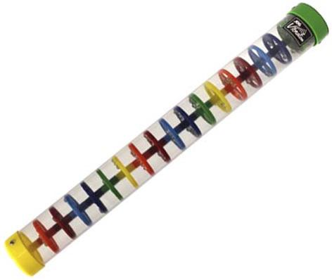 Pau de Chuva Cristal JOG Vibratom P5124 Som Chuva e Chocalho 50cm (Musicalização Infantil)