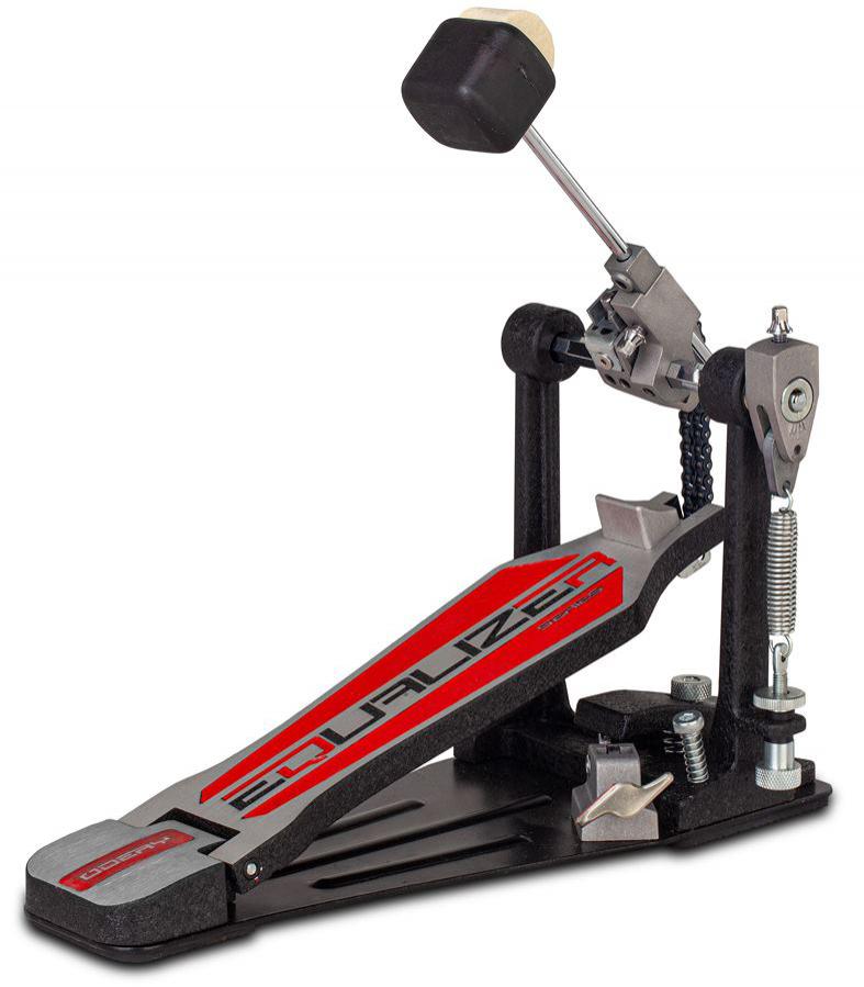 Pedal Simples Odery Equalizer P-803EQ com Corrente Dupla Dual Chain Drive com Base Fixa