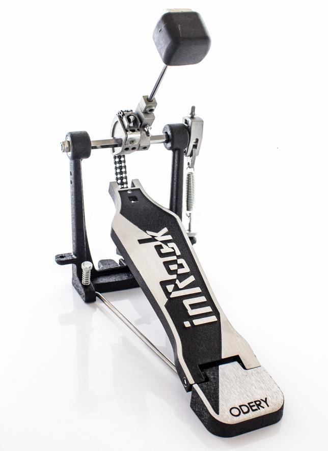 Pedal Simples Odery InRock P-704 com Corrente Dupla e Batedor 2 Faces