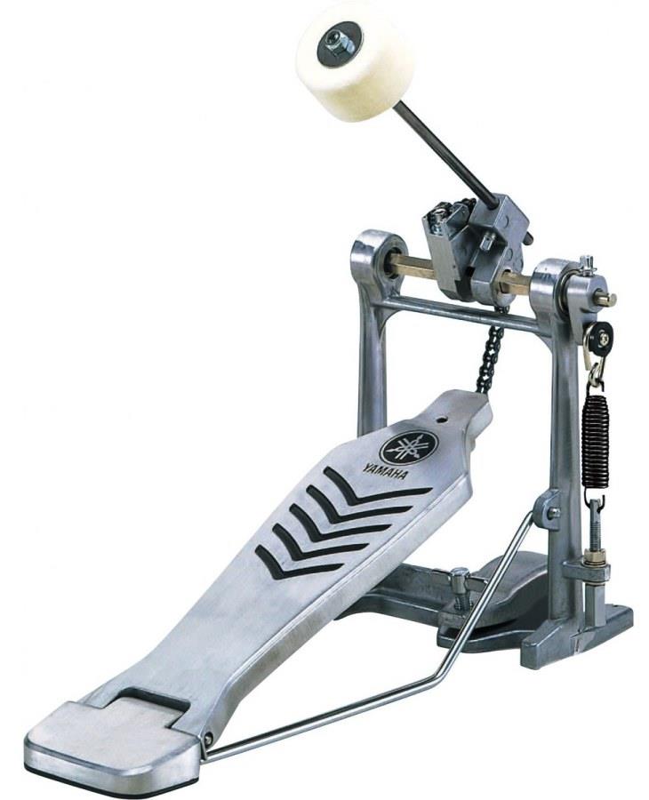Pedal Simples Yamaha FP7210A Single Chain Drive (Estilo Vintage) com Batedor de Feltro Macio
