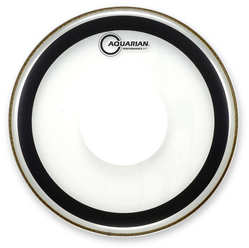 Pele Aquarian Performance II Clear 18" PFPD18 Filme Duplo com Power Dot (Similar Powerstroke 77)