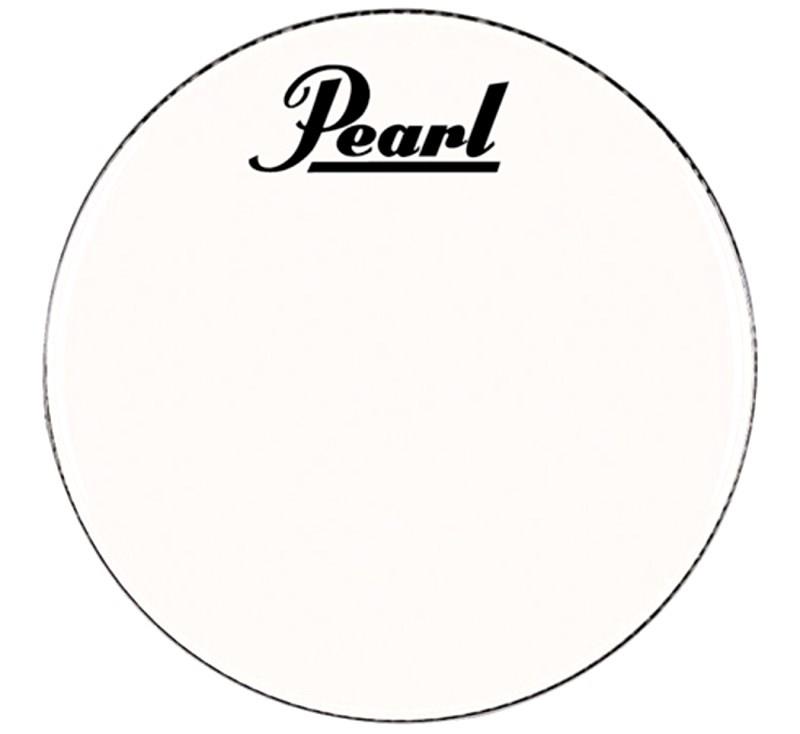 Pele de Bumbo Pearl Protone Coated 20" Resposta Branca com Muffle Abafador Interno PTH-20CEQPL