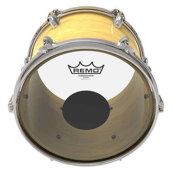Pele Remo CS Clear Controlled Sound 13" com Bola Central (10370)