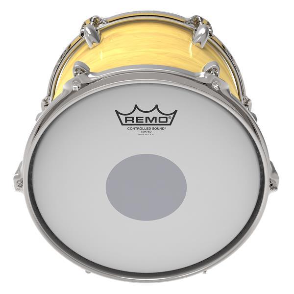 Pele Remo CS Coated Controlled Sound Porosa 12" com Bola Central (10242)