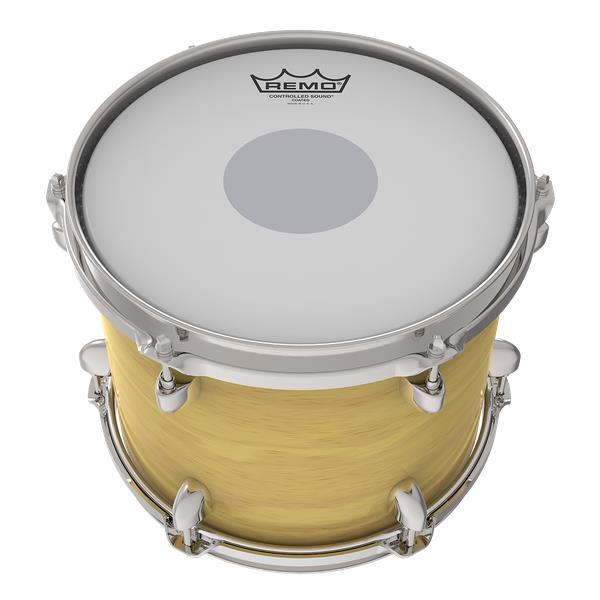 Pele Remo CS Coated Controlled Sound Porosa 16" com Bola Central (10244)