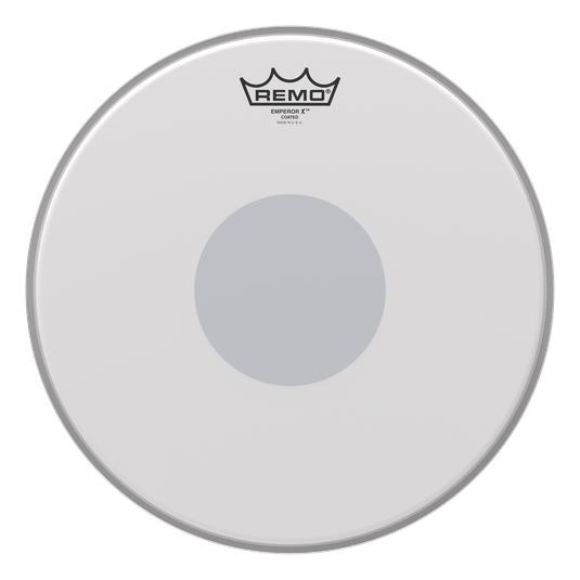 Pele Remo Emperor X Coated 13" Filme Duplo com Bola Central CS de Reforço (10809)