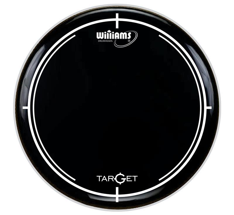 Pele Williams Target WB2 Black de Bumbo 20" Filme Duplo Preta WB2-M188-20