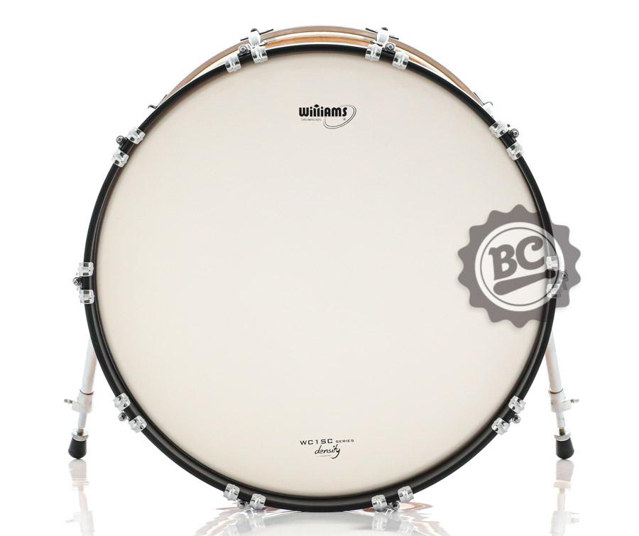 Pele Williams Density WC1SC Coated com Anel 18" Bumbo Porosa com Anel Abafador WC1SC-250-18