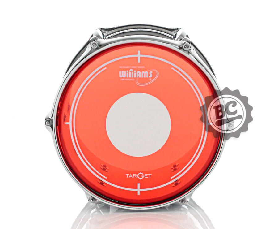 Pele Williams Target Dot RDT2 Red 08" filme duplo vermelha com Dot bola central RDT2-188-08