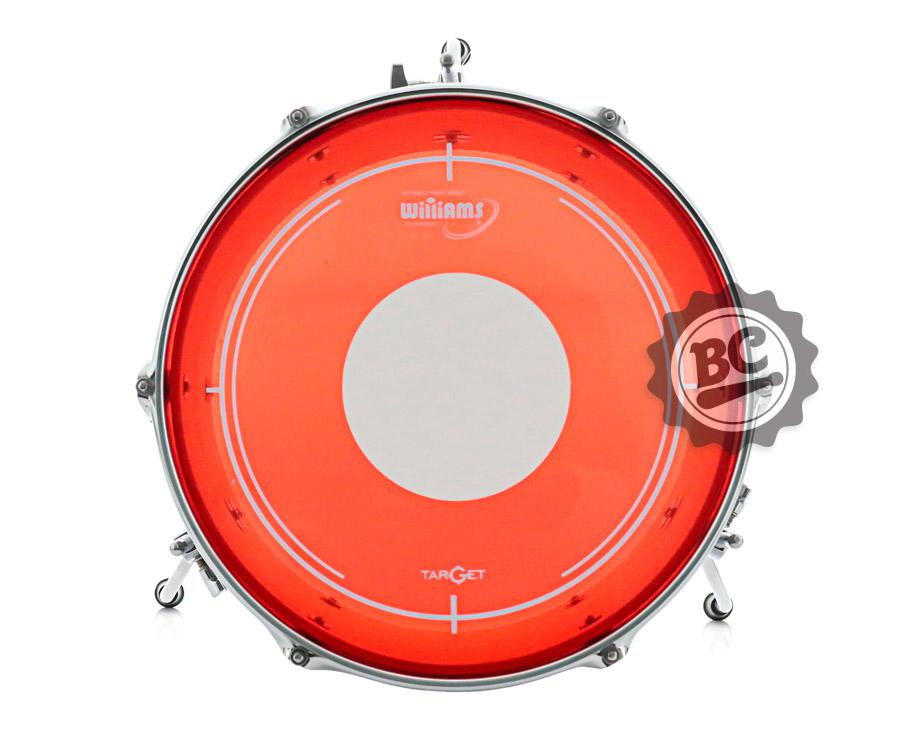 Pele Williams Target Dot RDT2 Red 16" filme duplo vermelha com Dot bola central RDT2-188-16
