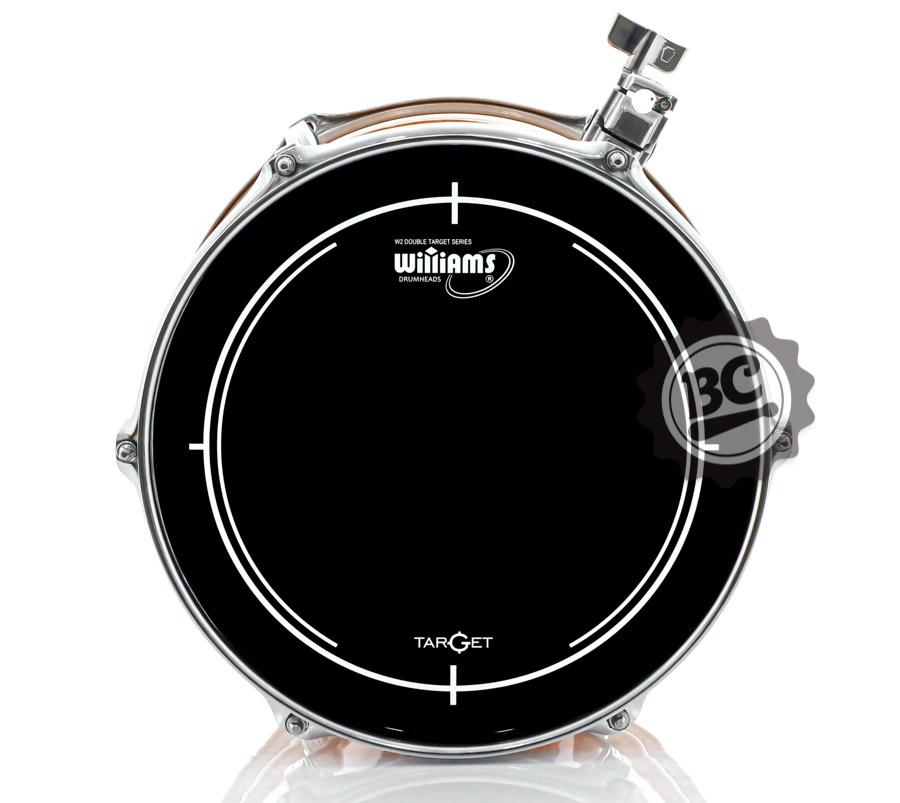 Pele Williams Target WB2 Black 10" Filme Duplo Preta WB2-M188-10