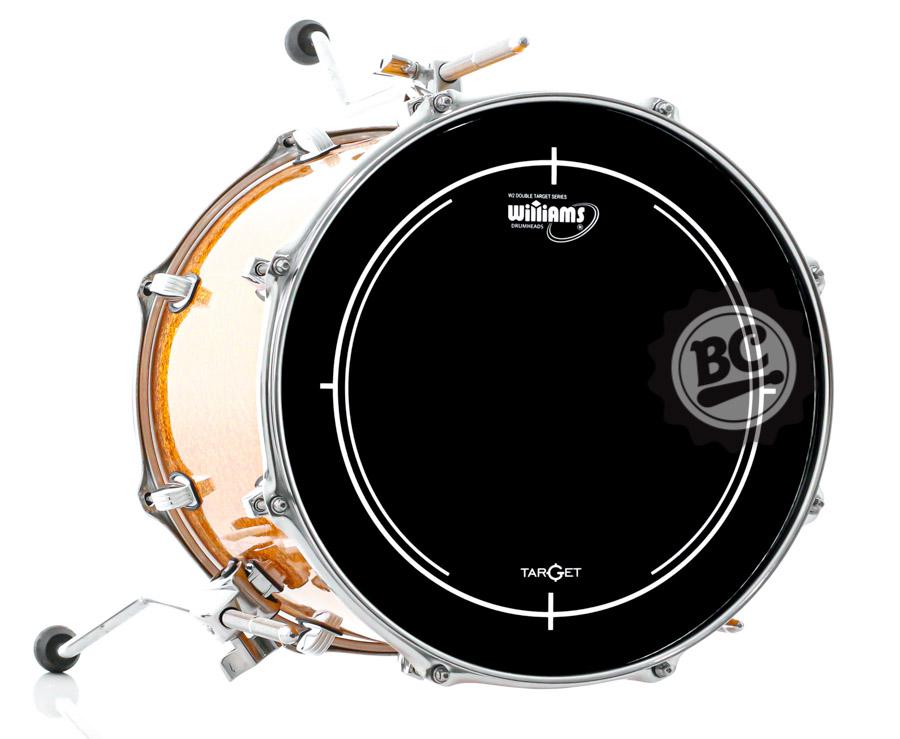 Pele Williams Target WB2 Black 14" Filme Duplo Preta WB2-M188-14