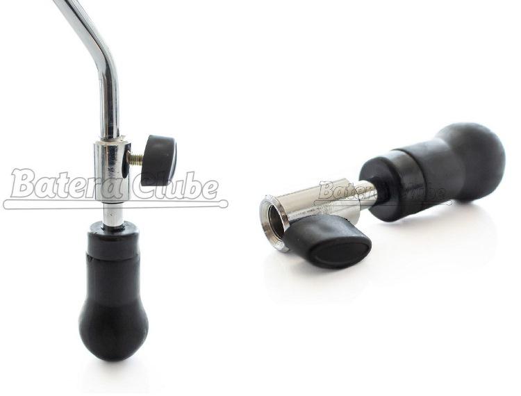 Pés de Borracha para Surdo Torelli RA005 Kit com 3 Unidades com Amortecimento para Diversas Marcas