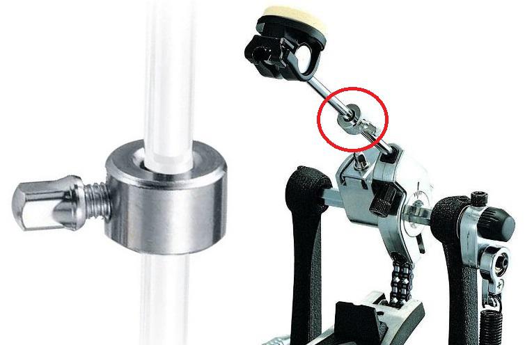 Peso para Batedor Tama BC7 lastro pra aumentar o impacto e punch do pedal compatível com a maioria (035276)
